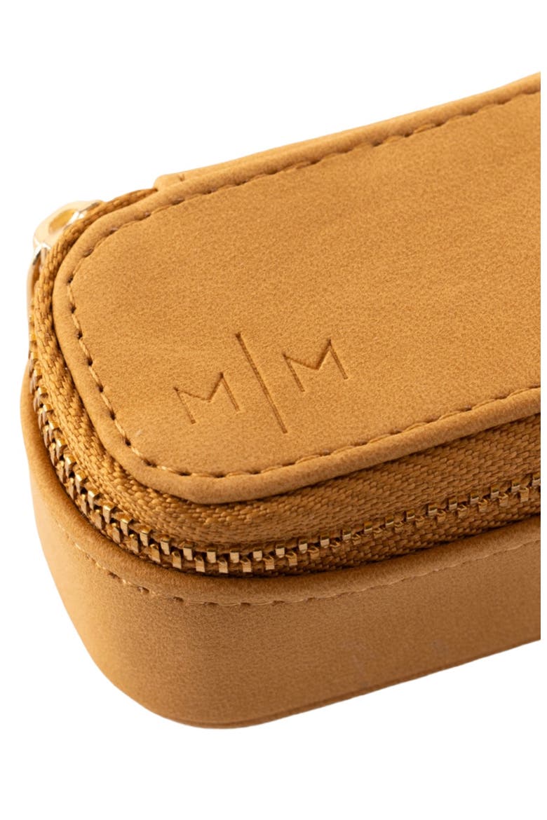 Mini Jewelry Case, Alternate, color, Honey