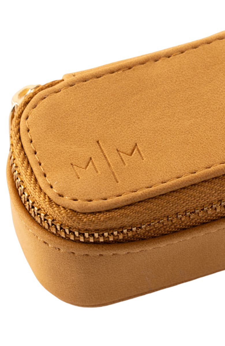 MADE BY MARY Mini Jewelry Case, Alternate, color, Honey