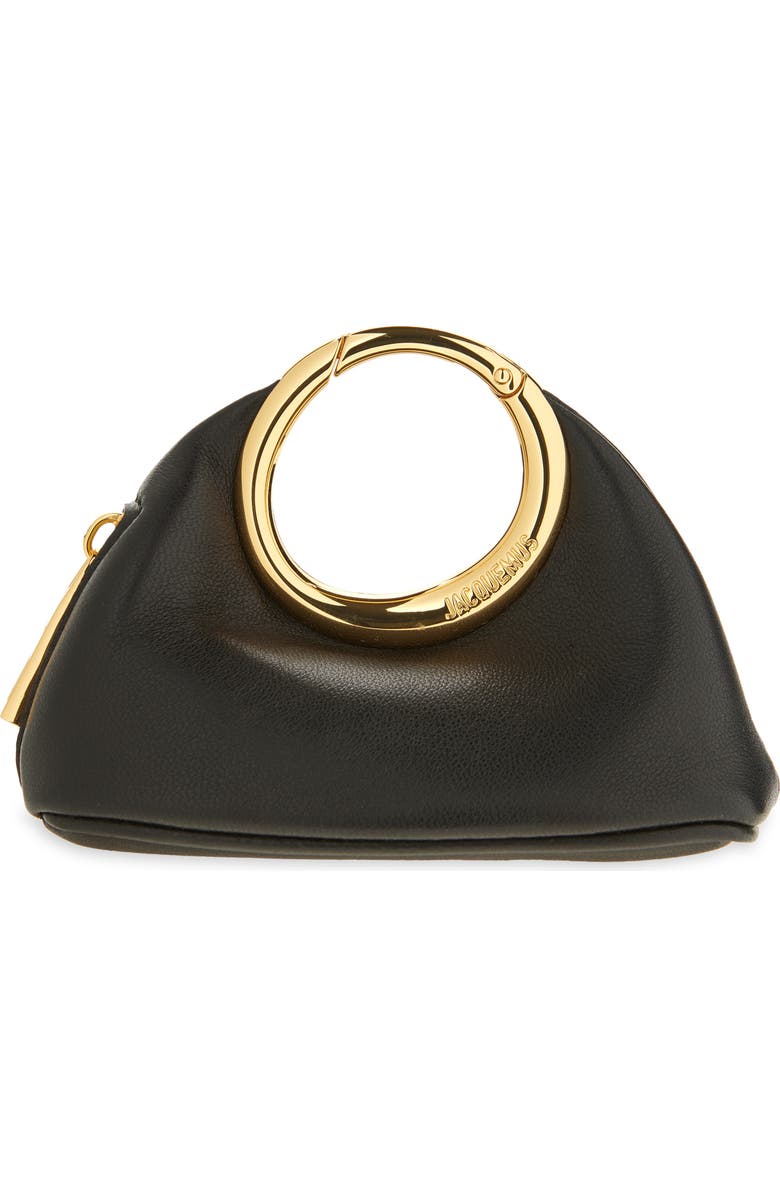 Jacquemus Le Porte Calino Leather Top Handle Bag, Main, color,