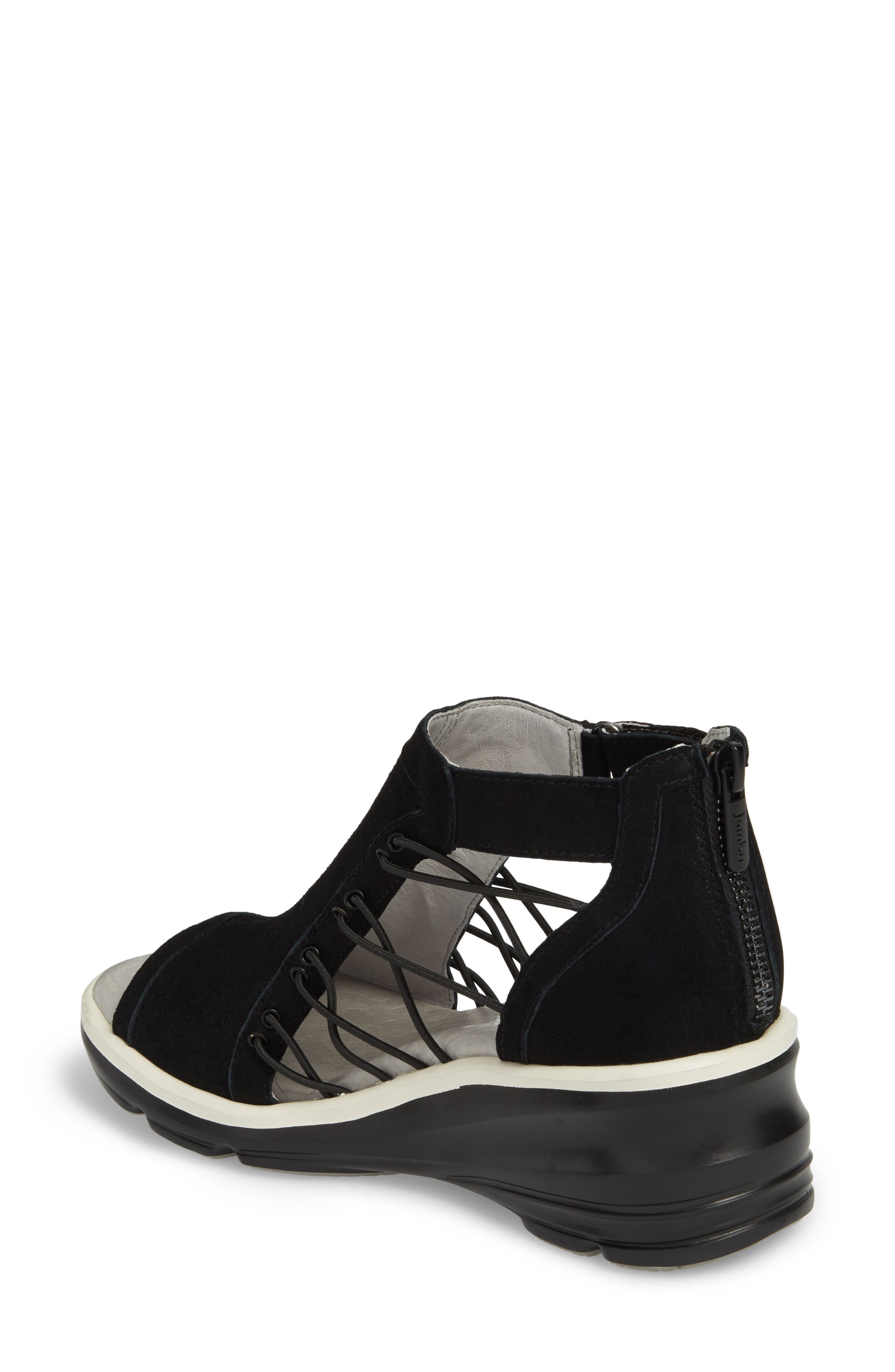 Jambu Naomi Perforated Wedge Sandal, Alternate, color, 