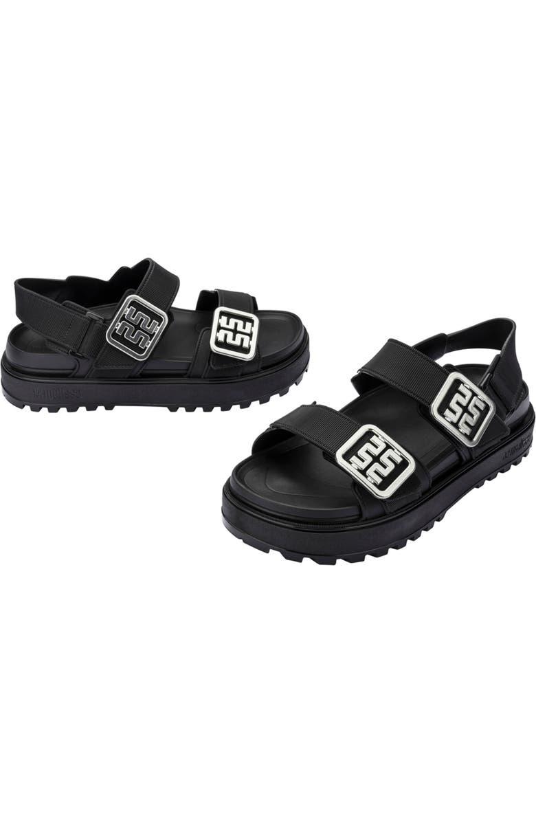 Melissa Towny Sandal, Alternate, color, Black