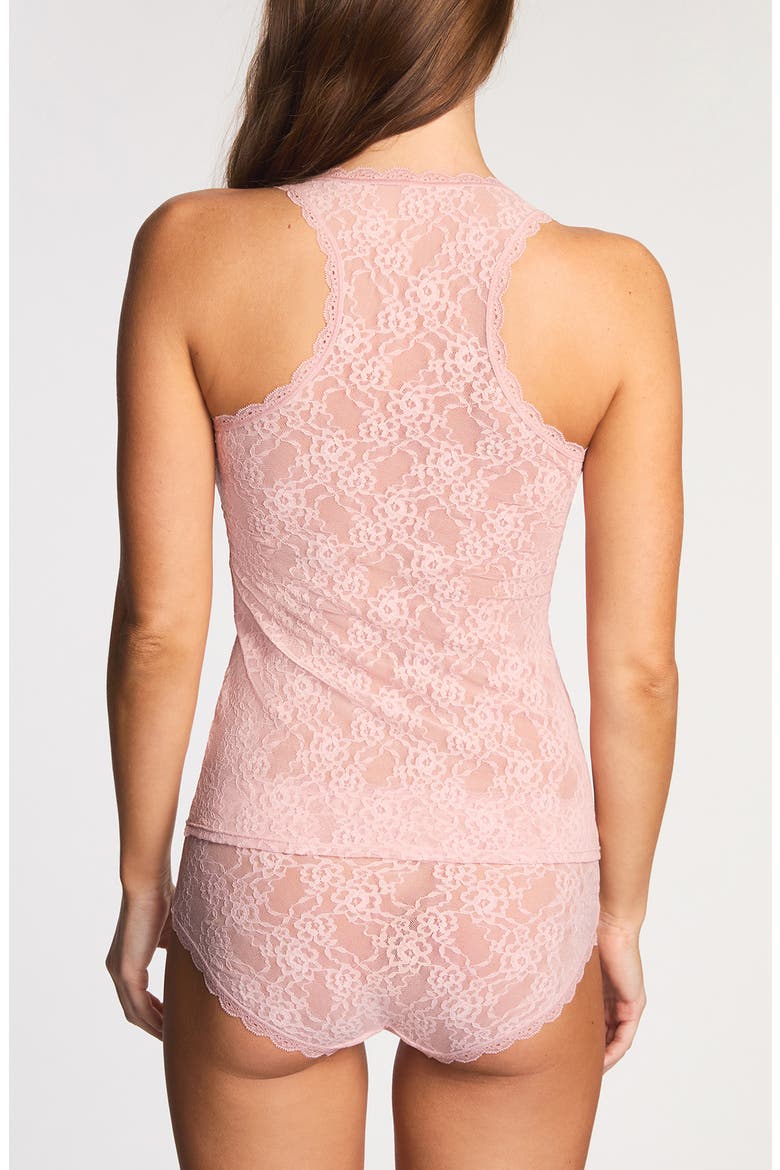 Effortlessly Sheer Lace Tank, Alternate, color, BLUSH PINK