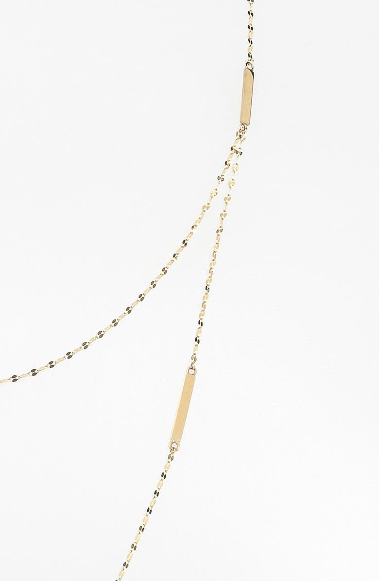 LANA Jewelry Tri Bar Necklace, Alternate, color,