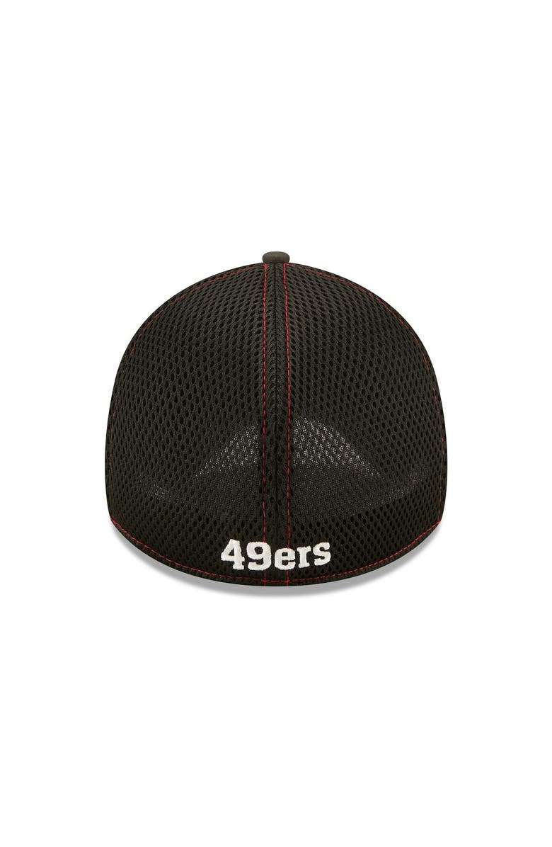 New Era Men's New Era Camo/Black San Francisco 49ers Historic Logo Neo 39THIRTY Flex Hat, Alternate, color,