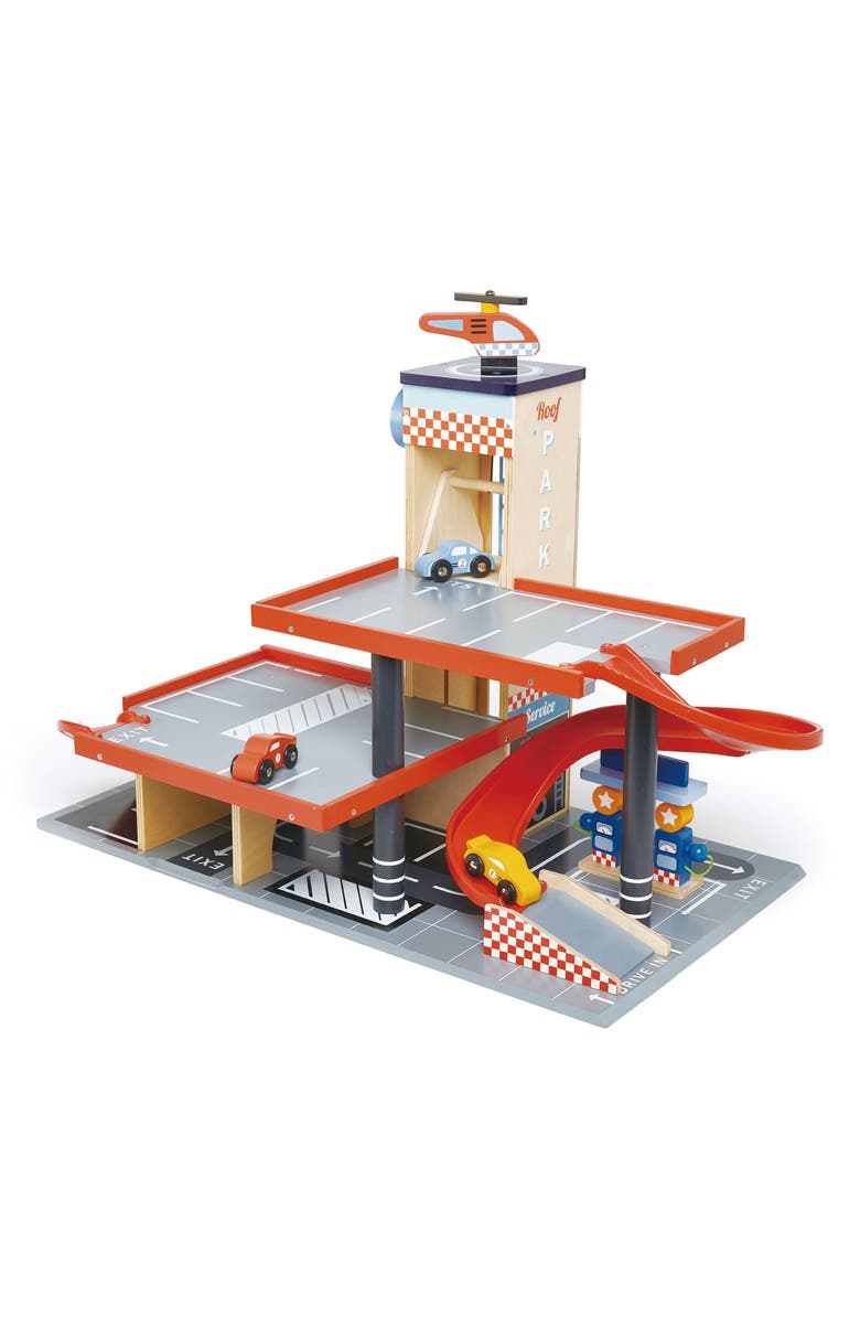 Tender Leaf Toys Bluebird Service Station Playset, Alternate, color, Multi