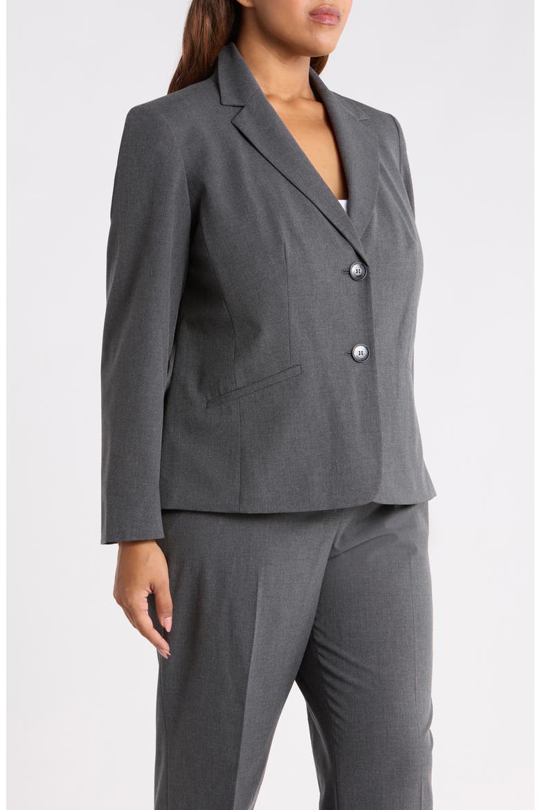 Washable Two-Button Blazer, Alternate, color, MODERN CHARCOAL