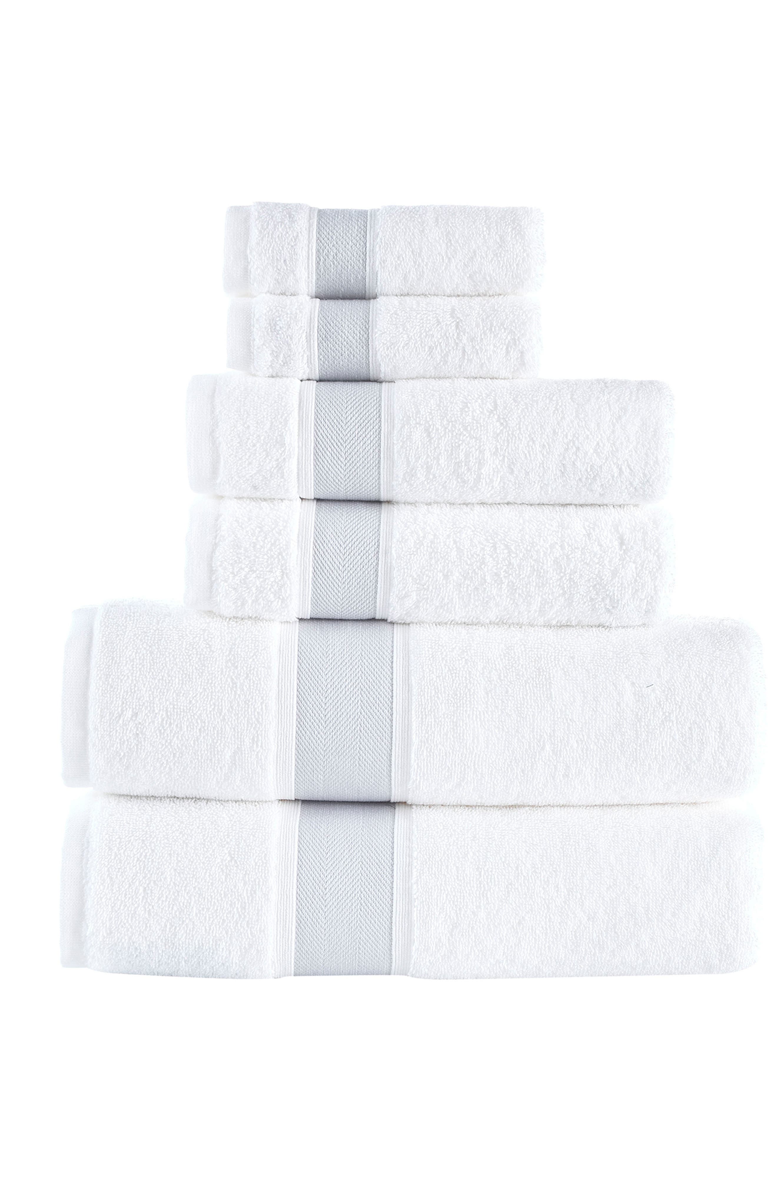 Brooks Brothers Ottoman Rolls 6-Piece Towel Set