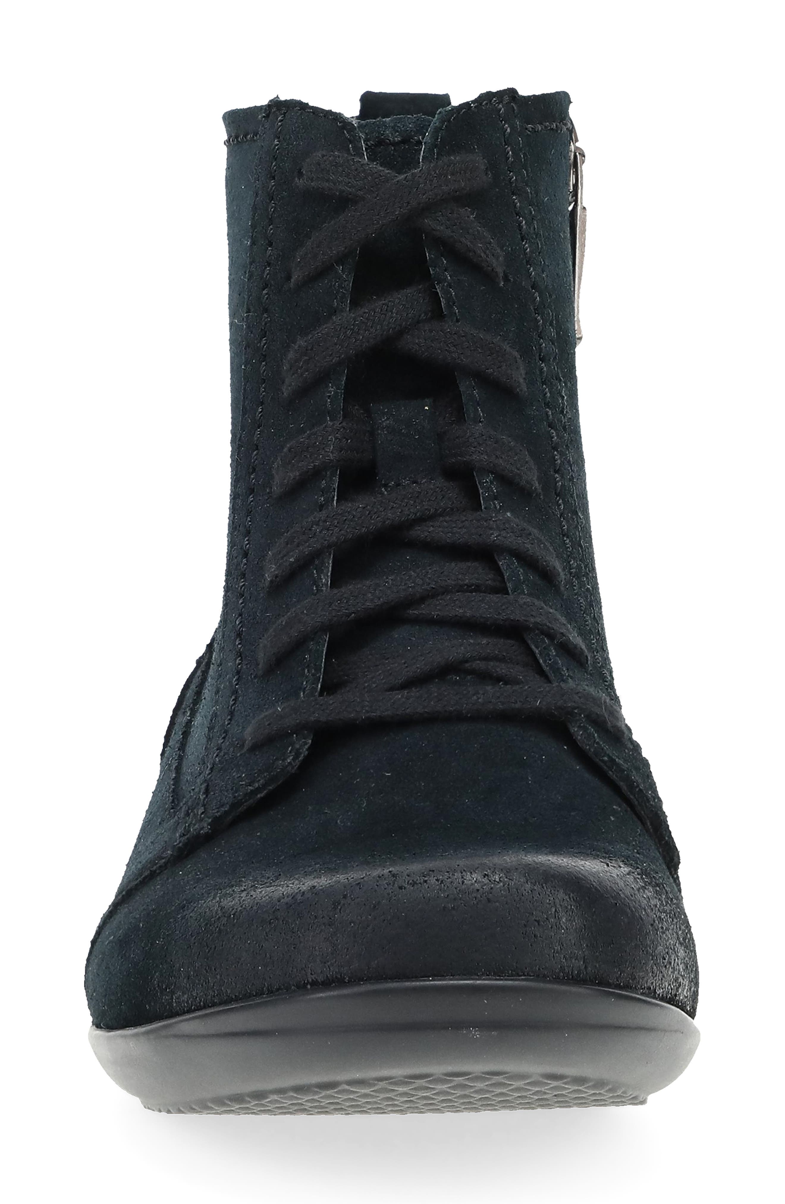 Dansko Fergie Lace-Up Bootie, Alternate, color, 