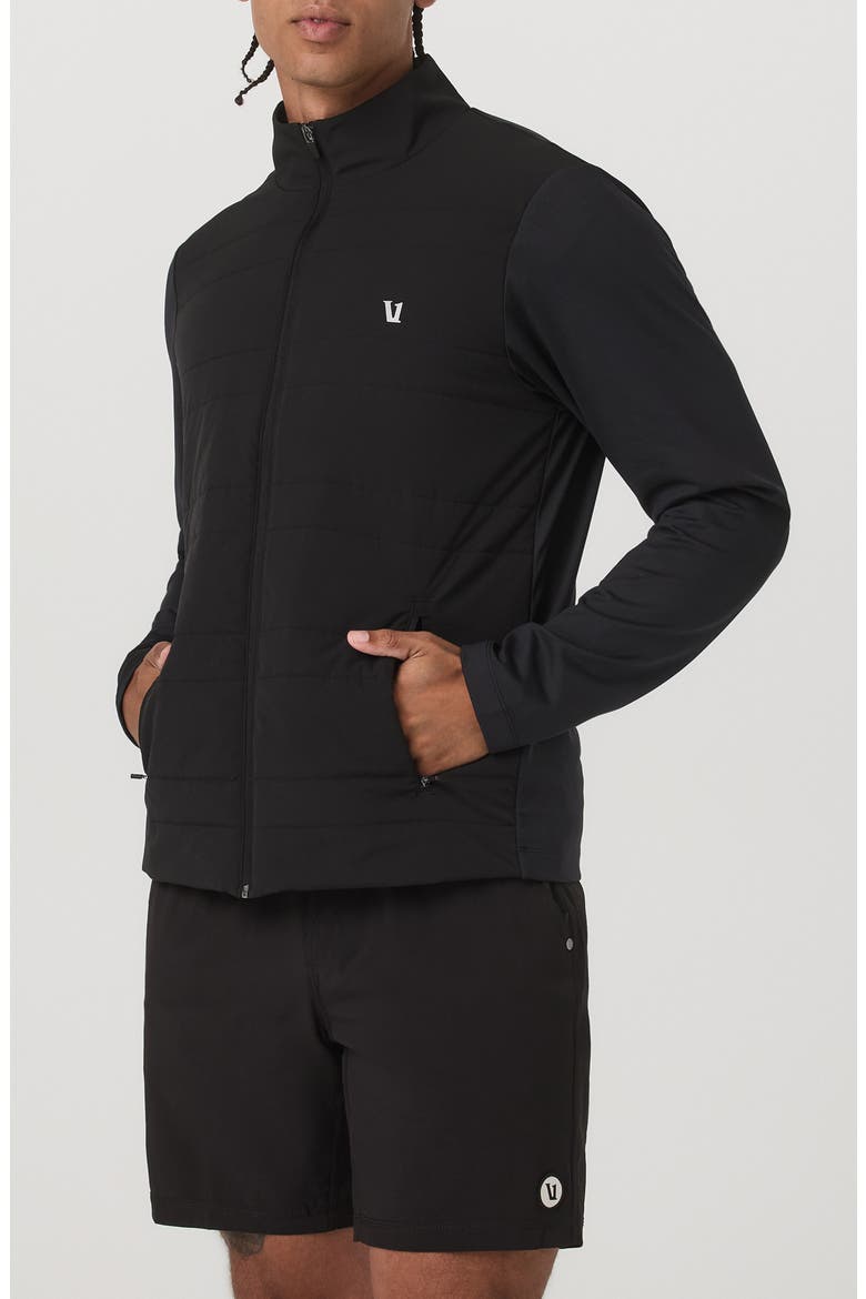 Sunday Insulated Hybrid Jacket, Alternate, color, BLACK