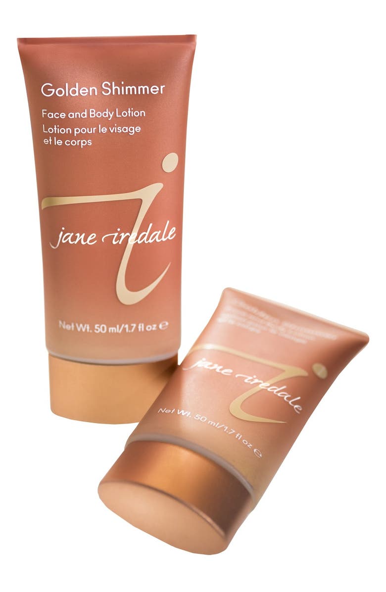 jane iredale 'Golden Shimmer' Face & Body Lotion, Alternate, color, 