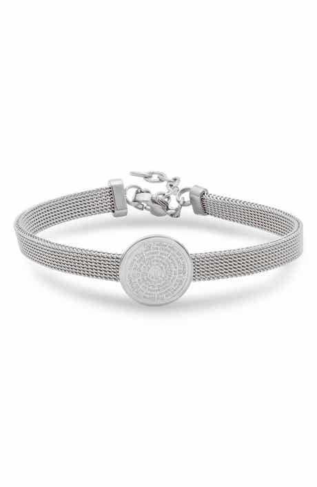 HMY JEWELRY Stainless Steel Prayer Bracelet