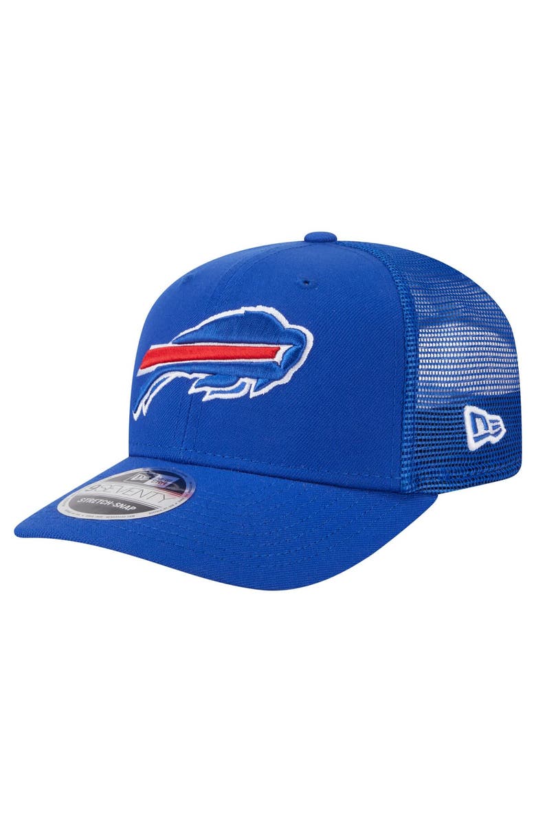New Era Men's New Era Royal Buffalo Bills Main Trucker 9SEVENTY Stretch-Snap Hat, Main, color, Royal