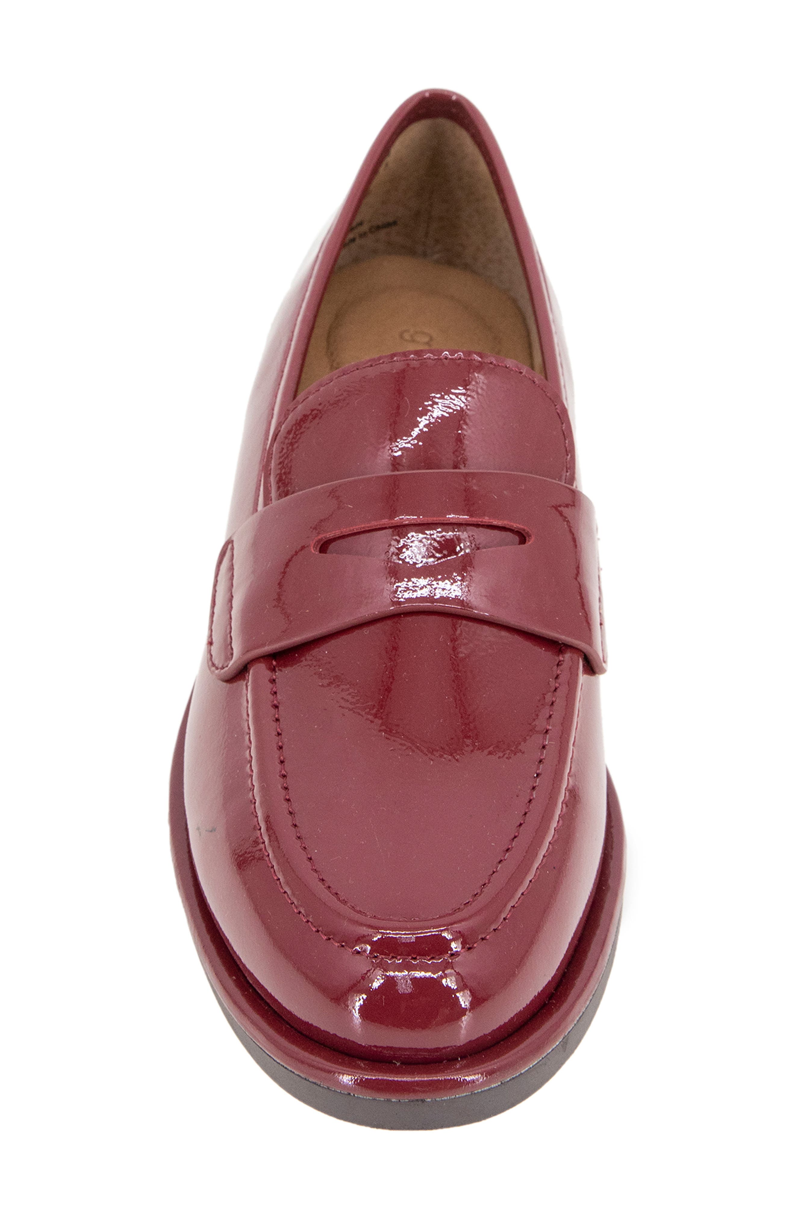 Cybil Loafer, Alternate, color, RIO RED PATENT