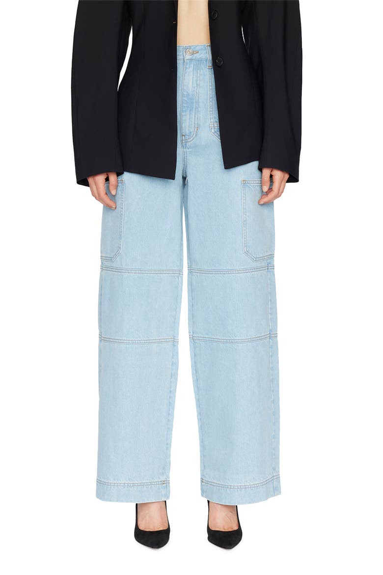 Oversize Cargo Jeans, Main, color, GENOA