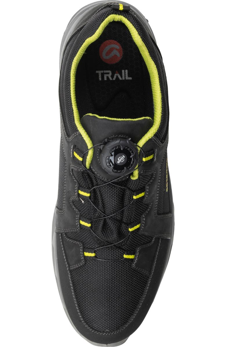 ara Satchel Waterproof Sneaker, Alternate, color, Black