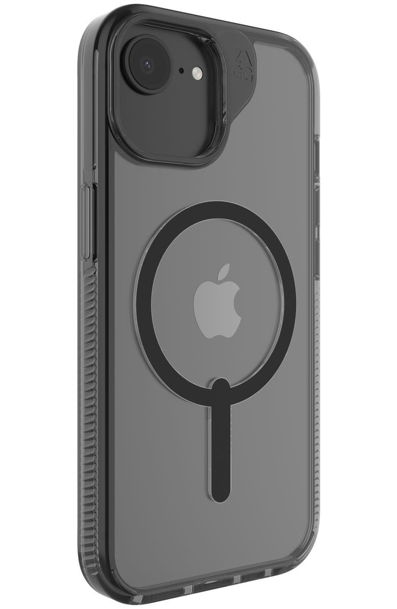 ZAGG Santa Cruz Snap MagSafe Case for Apple iPhone 16e / iPhone 15 / iPhone 14 / iPhone 13, Alternate, color, Black