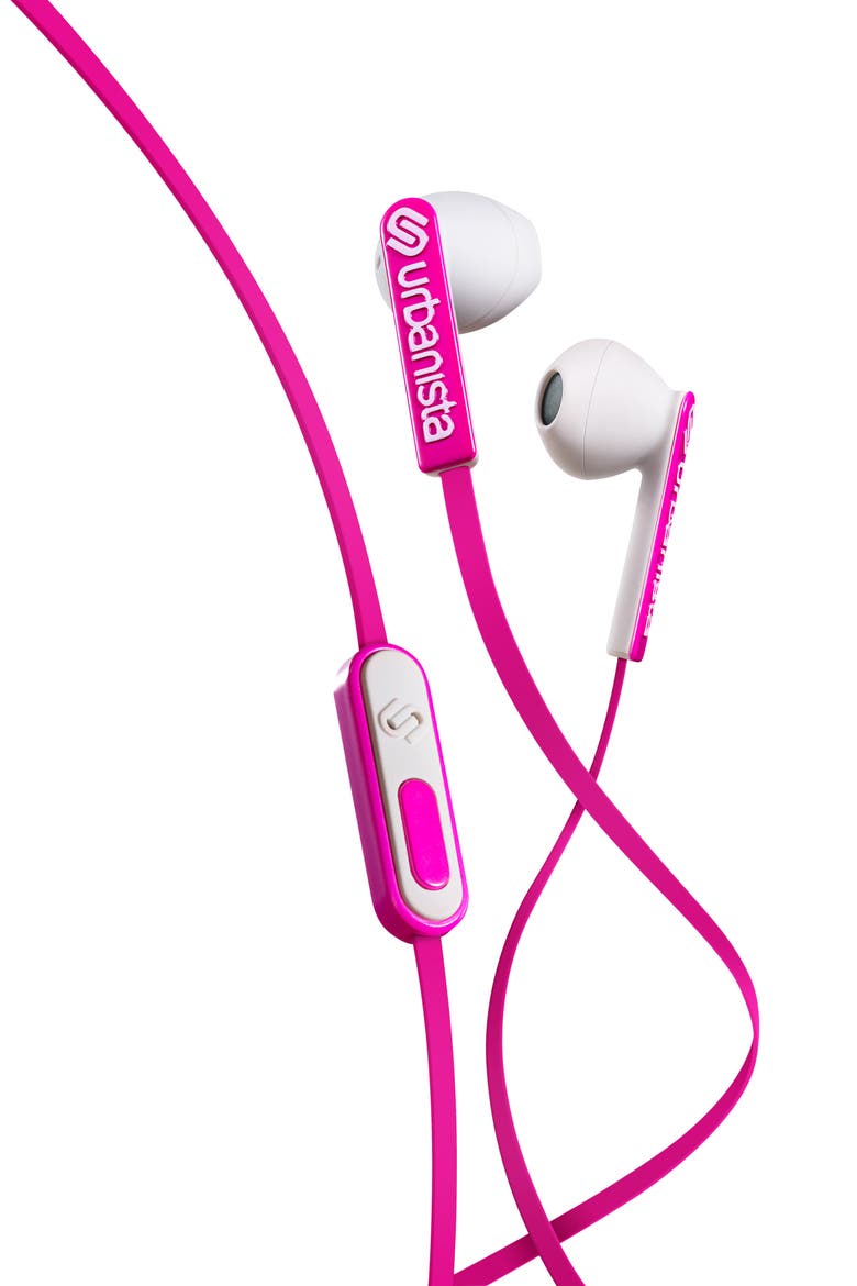 San Francisco Ear Buds, Alternate, color, PINK PANTHER