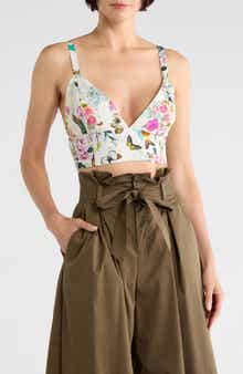 Kaori V Neck Bralette Top