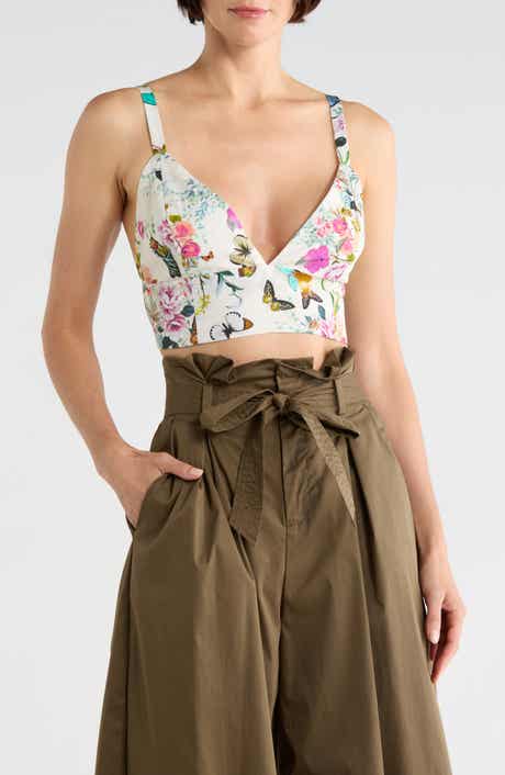 Kaori V Neck Bralette Top