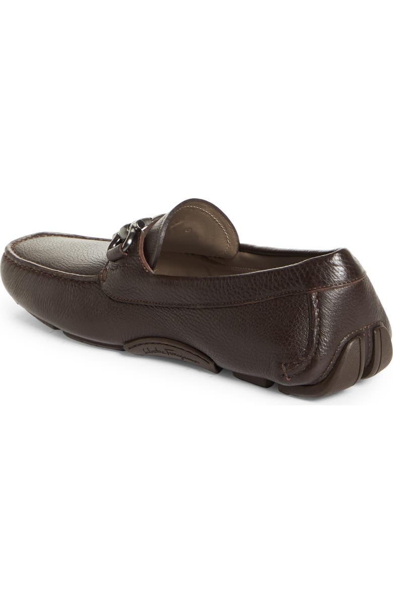 FERRAGAMO Parigi Double Gancio Bit Driving Shoe, Alternate, color, Brown