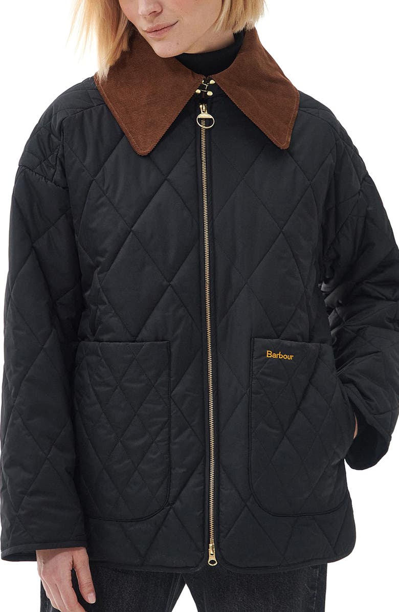 Barbour Woodhall Quilted Jacket, Main, color,