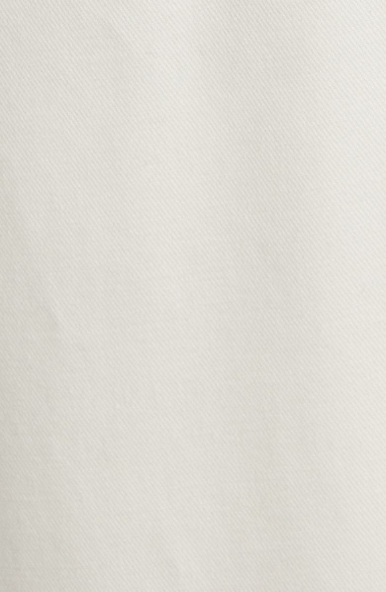 Dickies Lewiston Logo Embroidered Cotton Button-Up Utility Shirt, Alternate, color, Egret