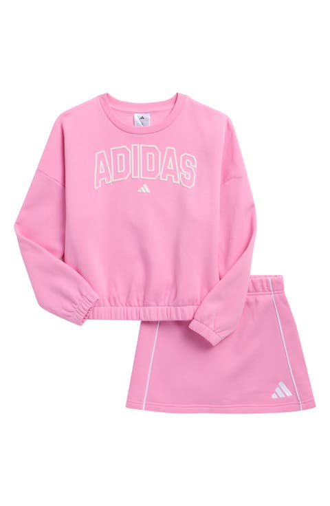 Kids' Fleece Sweatshirt & Skort Set