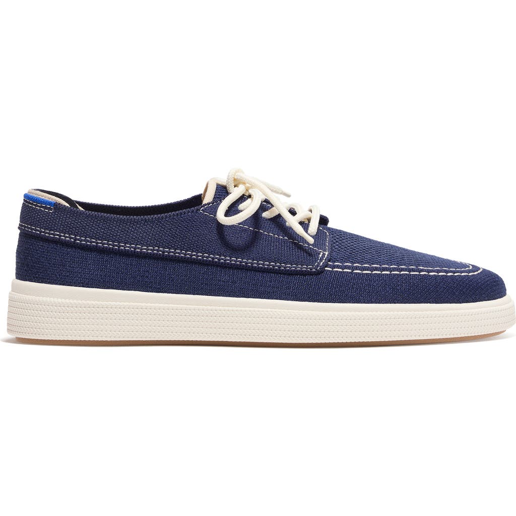 Rothys Rothy's The Ravello Boat Shoe In Nautical Navy