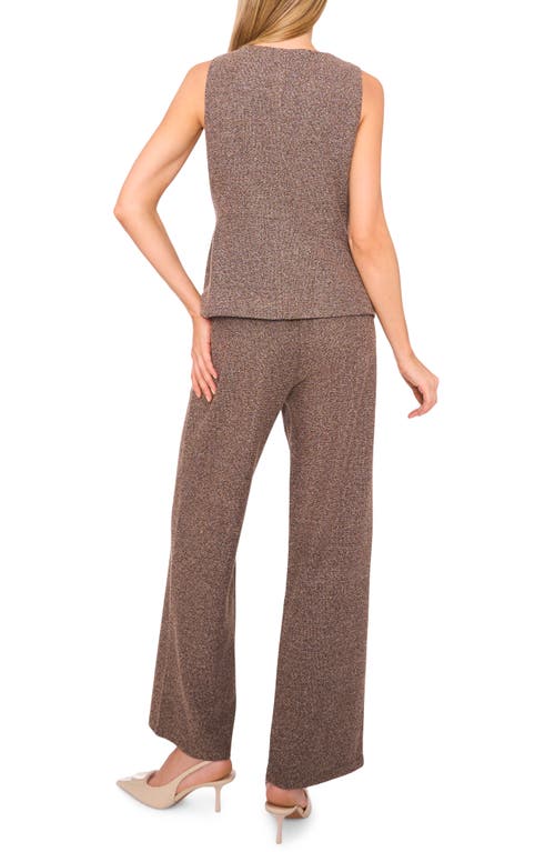 Halogenr Halogen(r) Tweed Vest In Brown