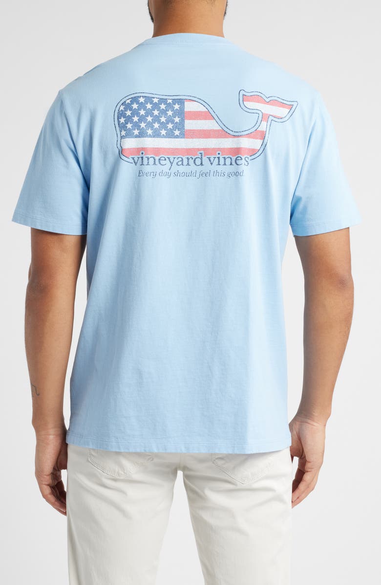 vineyard vines Men's Whale Pocket T-Shirt, Alternate, color, Jake Blue
