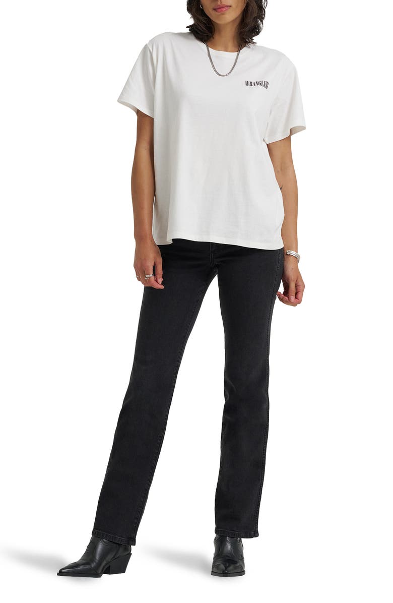 Wrangler Wrancher Mid Rise Bootcut Jeans, Alternate, color, Ghostly Granite