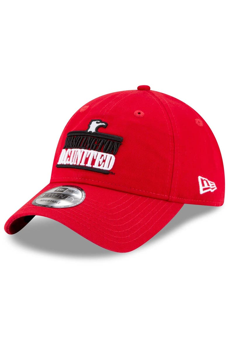 New Era Men's New Era Red DC United Since '96 Fan Fave 9TWENTY Adjustable Hat, Main, color, 
