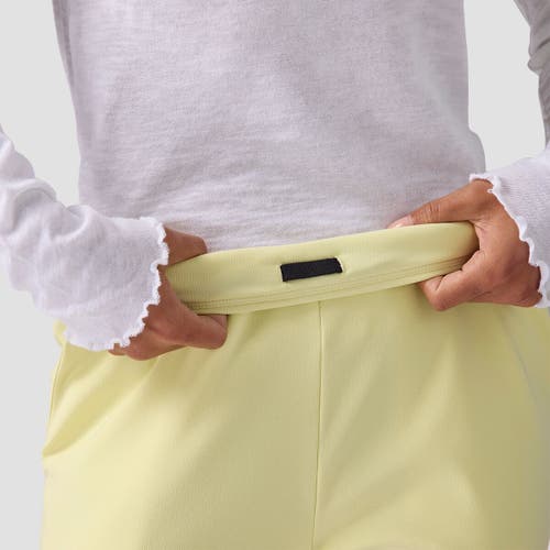 Backcountry Destination Softshell Fleece Pant In Yellow
