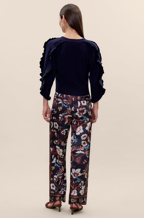 Rebecca Taylor Selah Pant In Blue