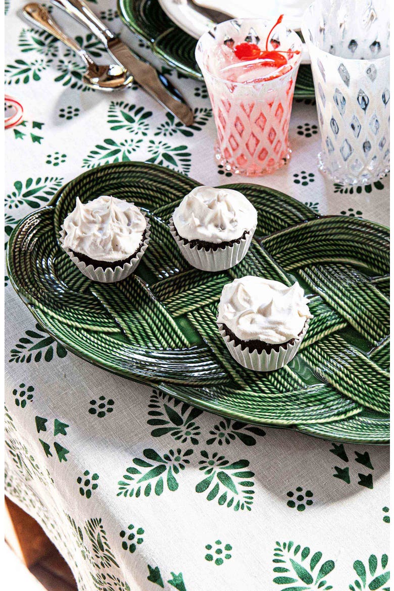 Le Panier Mystic Knot Hostess Tray, Alternate, color, BASIL
