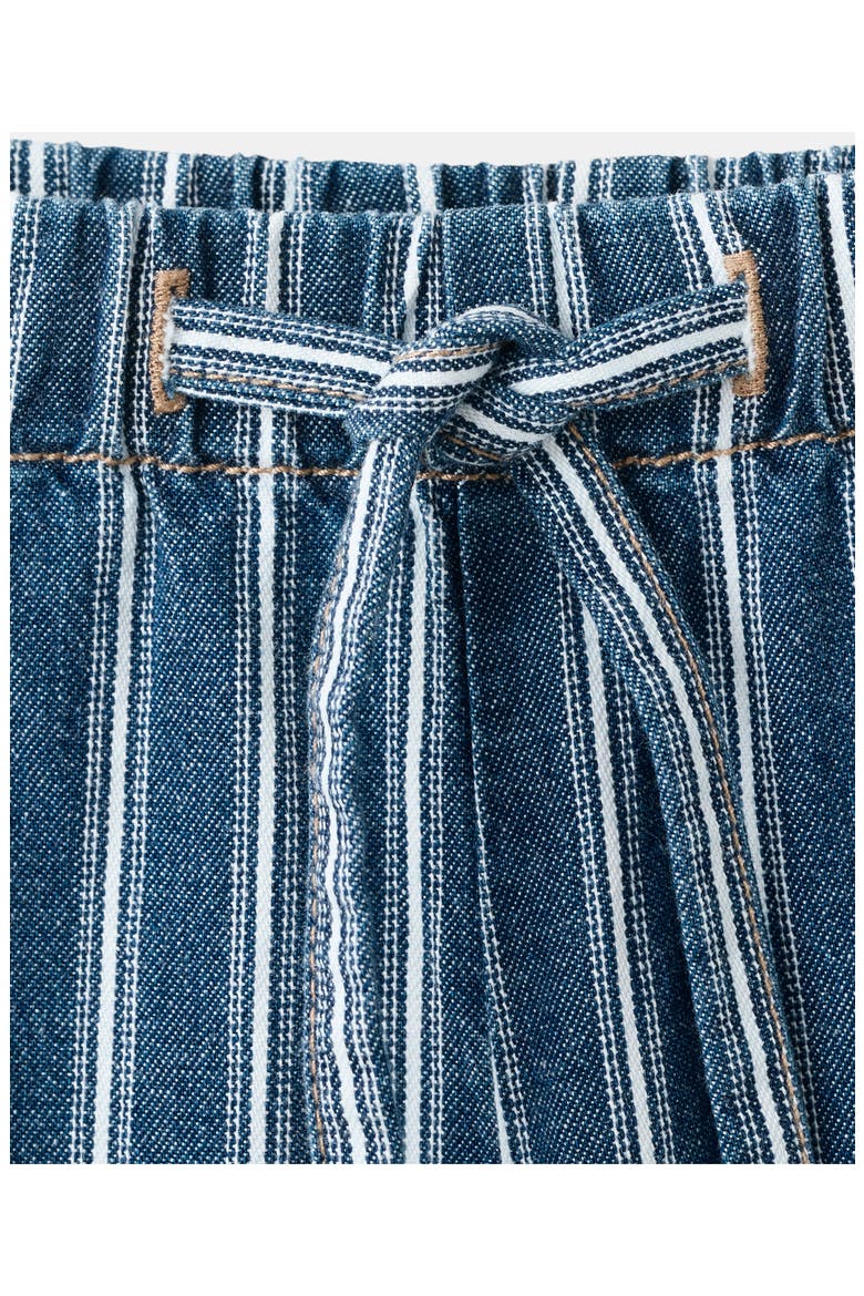 Drawstring Straight Leg Pants, Alternate, color, BLUE