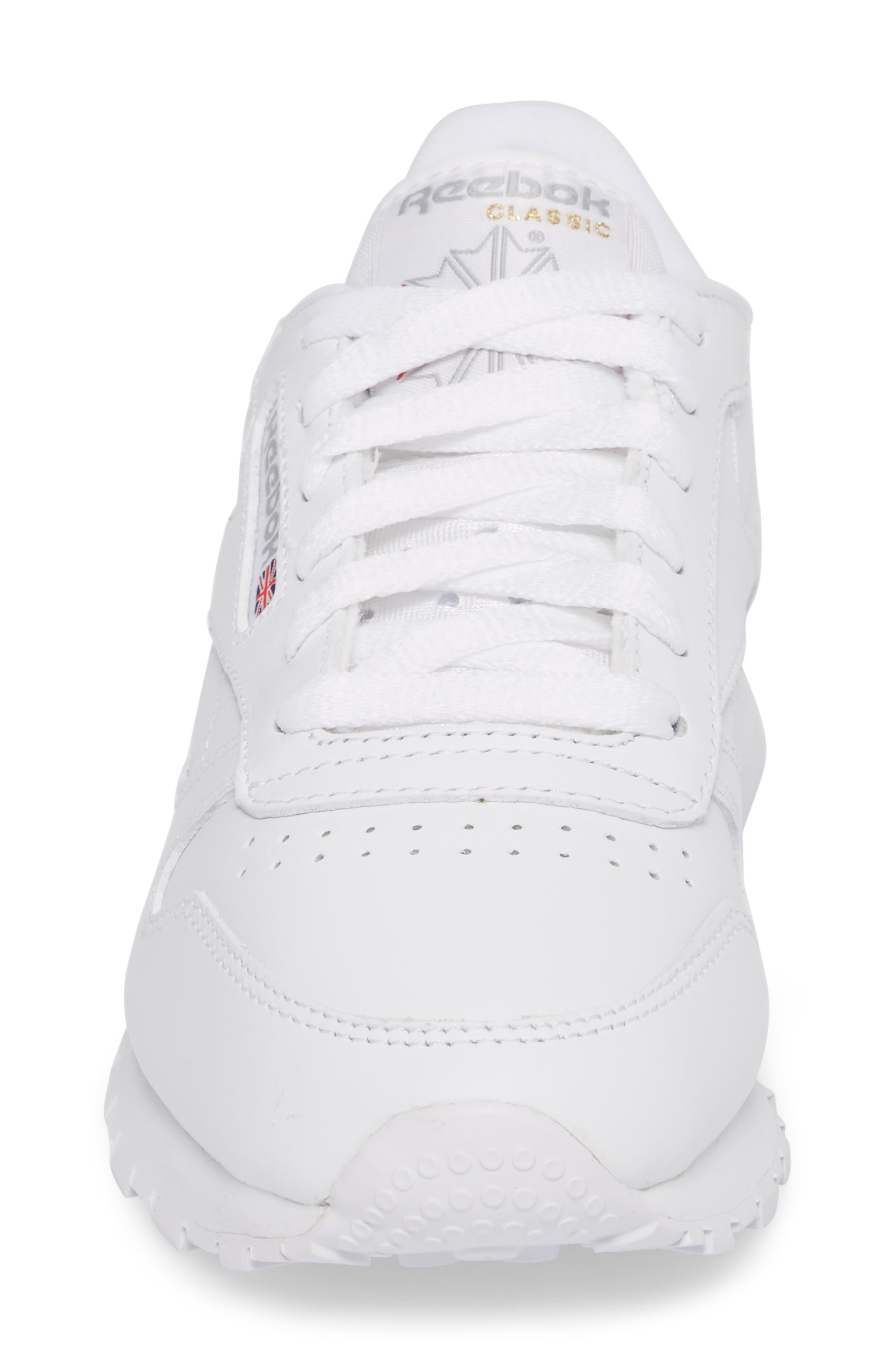 x Maison Margiela Classic Leather Sneaker, Alternate, color, US-WHITE