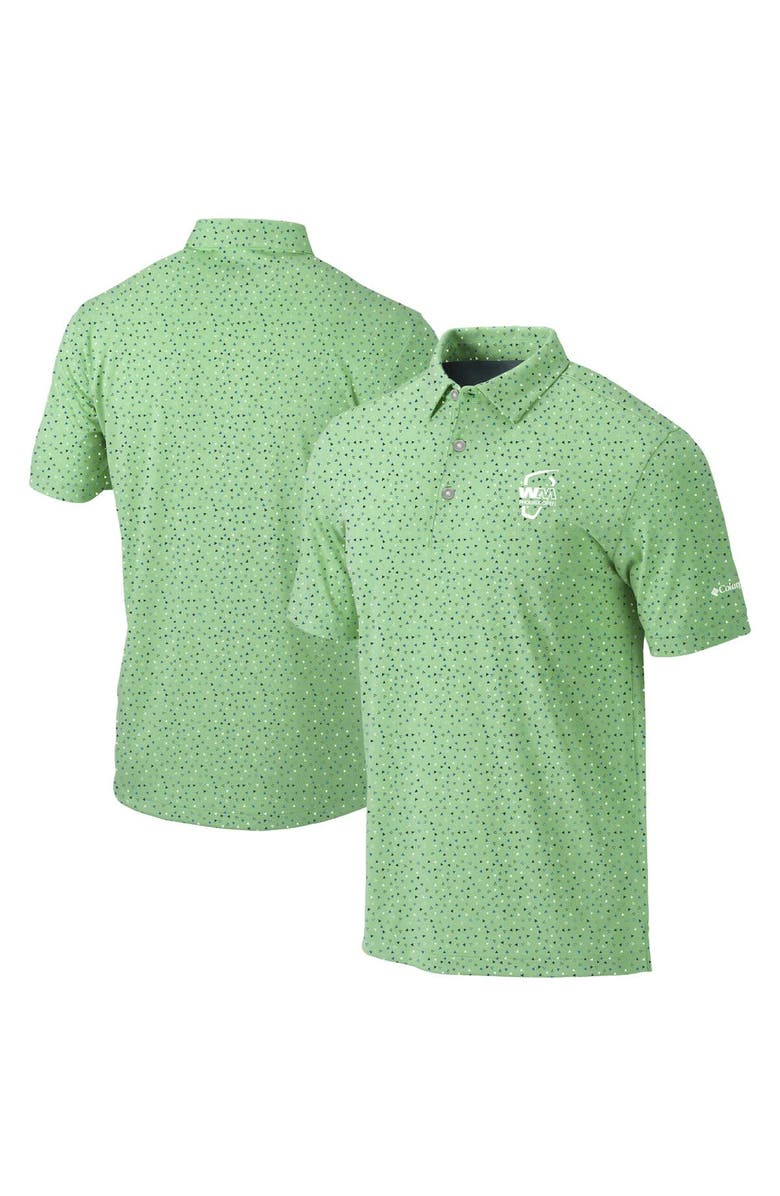 Columbia Men's Columbia Green WM Phoenix Open Omni-Wick Slicer Polo, Main, color, Green