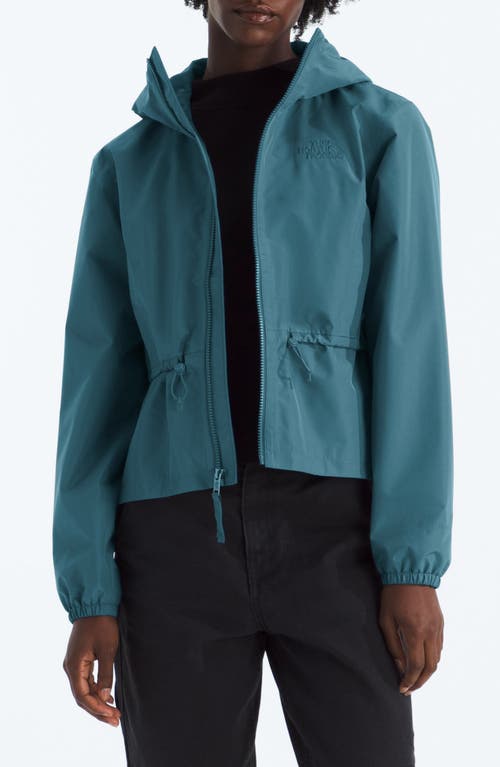 The North Face Daybreak Water Repellent Hooded Jacket In Blue