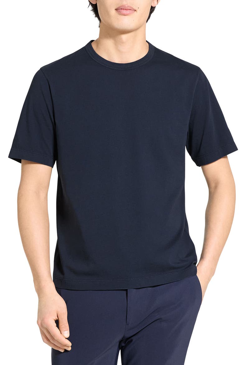 Tinted Crewneck T-Shirt, Main, color, TINTED BALTIC