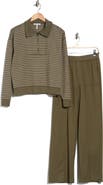 Three Dots Angie 2-Piece Pullover and Pants Set