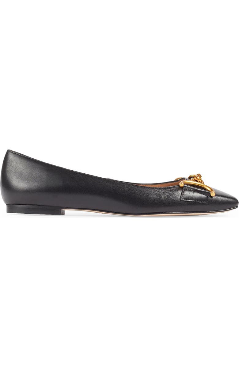 LK Bennett Square Toe Ballet Flat, Main, color,