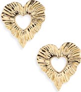 MIRANDA FRYE Amour Heart Drop Earrings