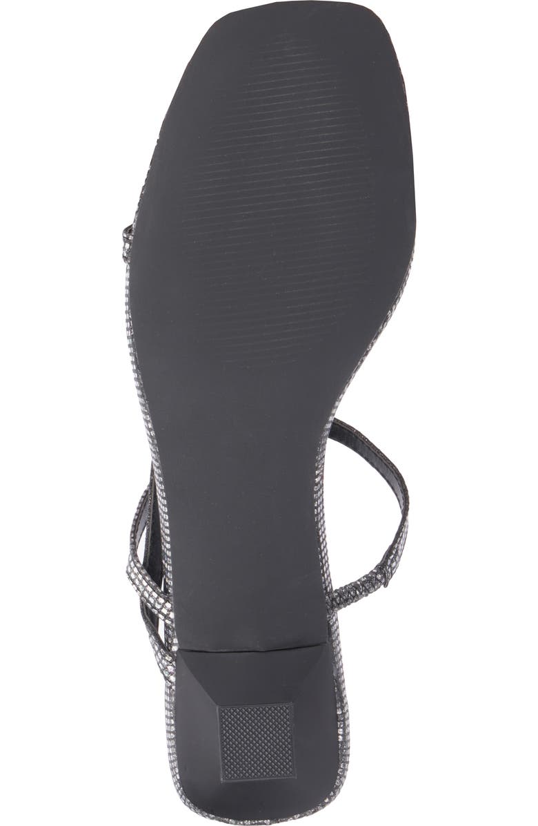 OLIVIA MILLER Angelic Rhinestone Sandal, Alternate, color,