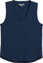 Wit & Wisdom V-Neck Rib Tank