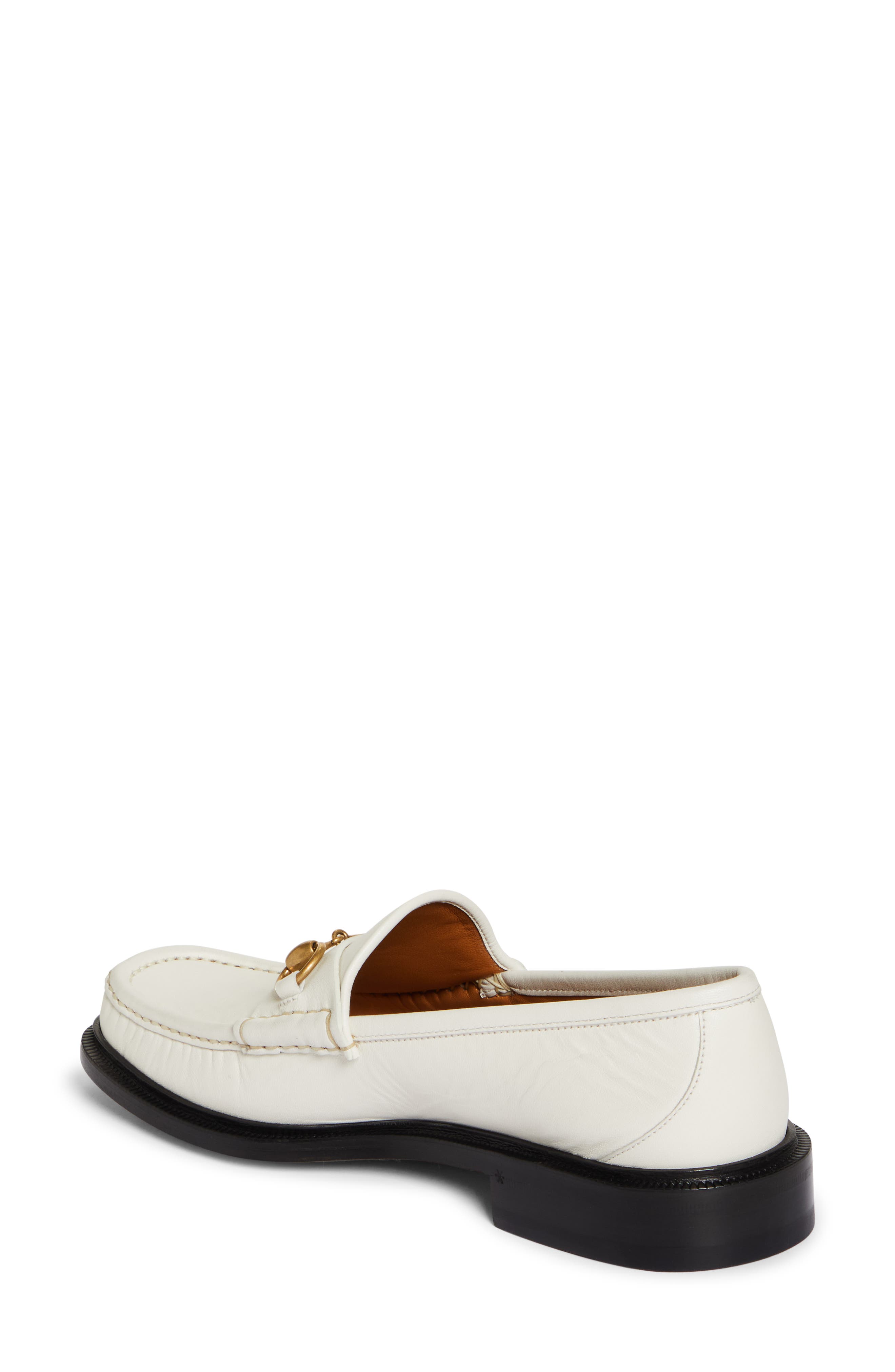 Horsebit Loafer, Alternate, color, OFF WHITE