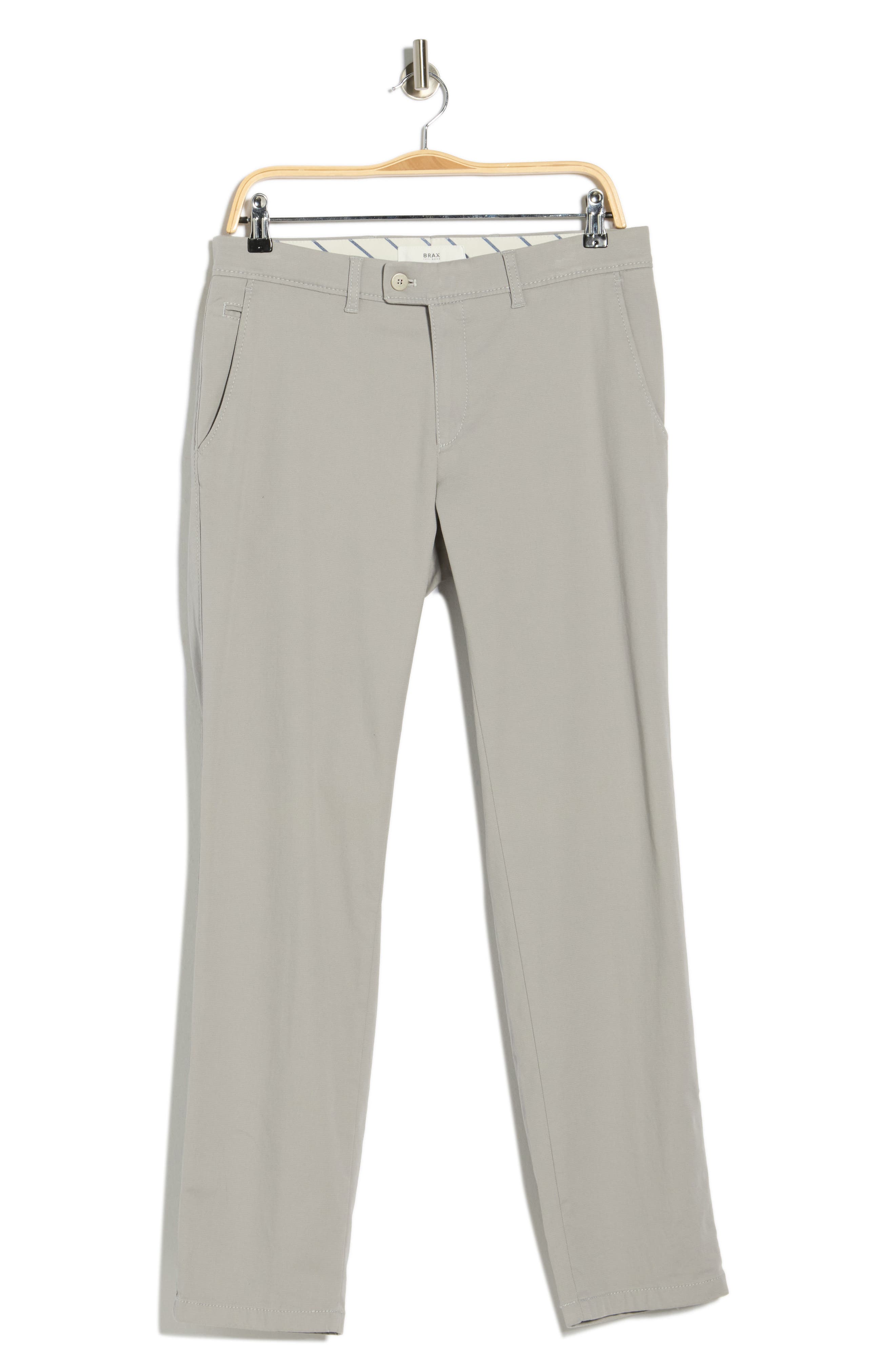 Brax Evans Regular Fit Flat Front Chino Pants