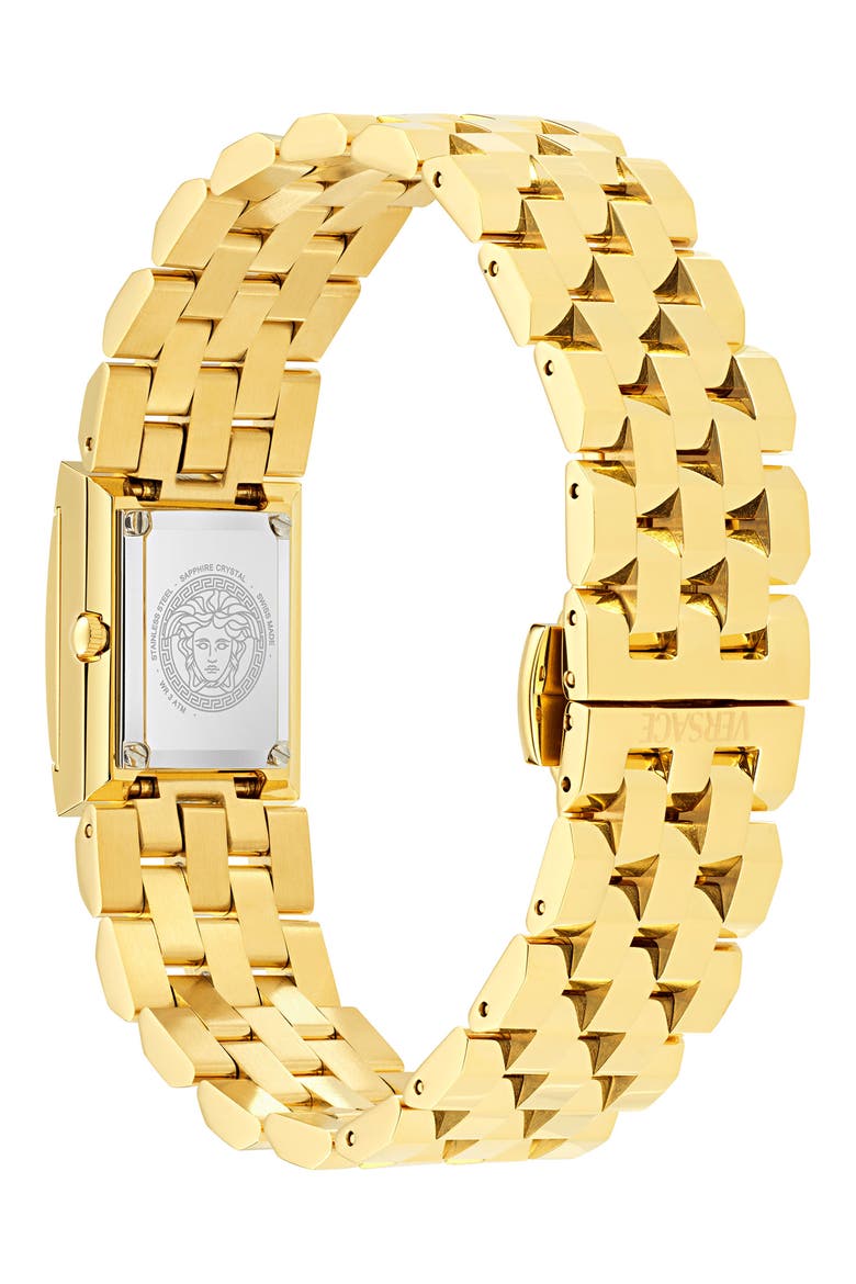 Reveal Bracelet Watch, 18mm x 25mm, Alternate, color, IP YELLOW GOLD
