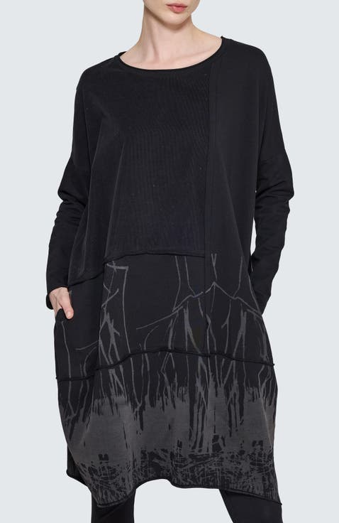 Mora Laser Printed Jersey Dress