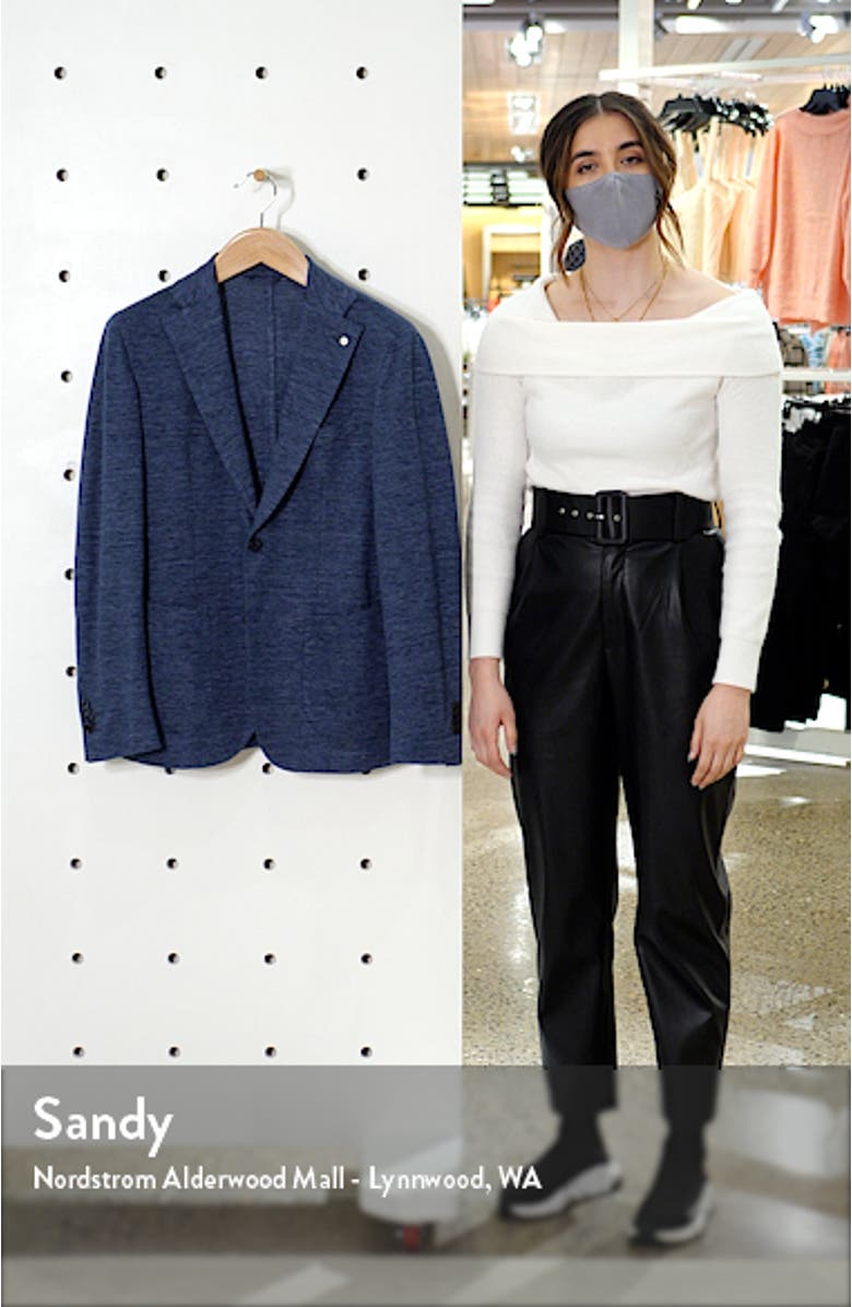 Modern Fit Linen & Cotton Blend Sport Coat, sales video thumbnail